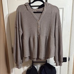 Women's Taupe Sweater